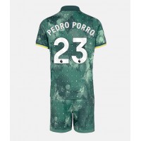 Echipament fotbal Tottenham Hotspur Pedro Porro #23 Tricou Treilea 2024-25 pentru copii maneca scurta (+ Pantaloni scurti)